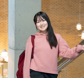 公益学部 中田さんの写真