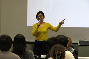 アントレプレナーシップ演習の秋学期第8回目の様子1