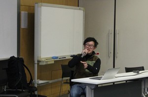 アントレプレナーシップ演習の秋学期第11回目の様子1