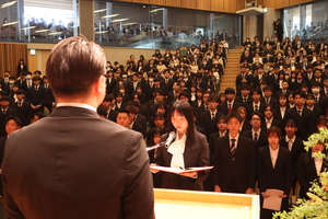 令和7年度東北公益文科大学・大学院入学式の様子4
