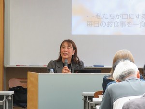 共創カフェ「糀と発酵食で叶える健康な身体づくり」の様子1