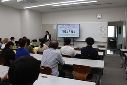 地域福祉コースミニ講義の様子
