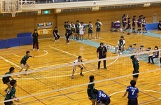 男子バレーボール部の写真