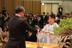 令和7年度卒業式・大学院修了式