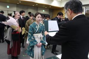 令和7年度卒業式・大学院修了式