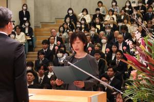 大学院代表大江祥子さん