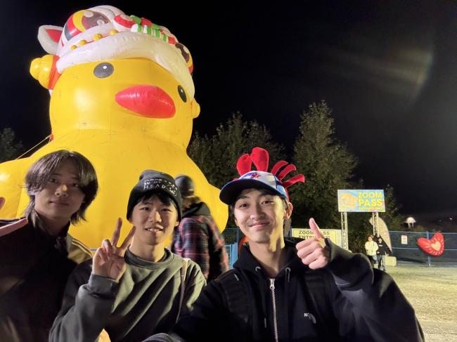 ナイトマーケットにて