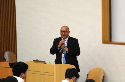 大学説明会の様子