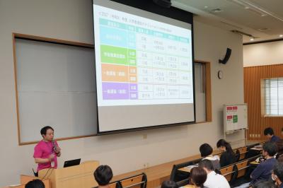 入試説明会の様子