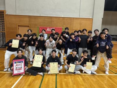 男子バレー部集合写真