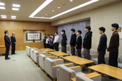 理事長報告の写真